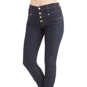 Modcloth Karaoke Songstress Jeans in Dark Wash